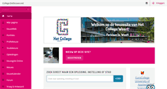 Desktop Screenshot of college.dedecaan.net