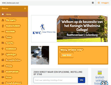 Tablet Screenshot of kwc.dedecaan.net