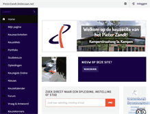 Tablet Screenshot of pieterzandt.dedecaan.net