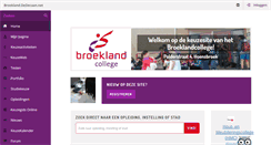Desktop Screenshot of broekland.dedecaan.net