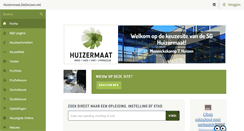 Desktop Screenshot of huizermaat.dedecaan.net