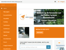 Tablet Screenshot of daltonbarendrecht-vmbo.dedecaan.net