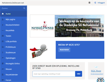 Tablet Screenshot of nehalennia.dedecaan.net