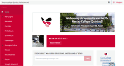 Desktop Screenshot of nassaucollege-quintus.dedecaan.net