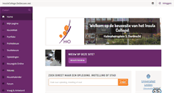 Desktop Screenshot of insulacollege.dedecaan.net