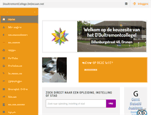 Tablet Screenshot of doultremontcollege.dedecaan.net