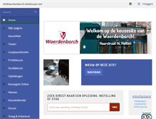 Tablet Screenshot of dewaerdenborch.dedecaan.net