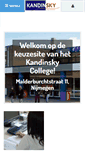 Mobile Screenshot of kandinskycollege-havovwo.dedecaan.net