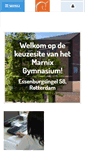 Mobile Screenshot of marnixgymnasium.dedecaan.net