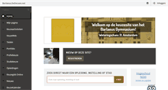 Desktop Screenshot of barlaeus.dedecaan.net