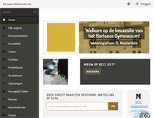 Tablet Screenshot of barlaeus.dedecaan.net