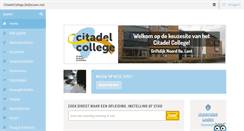 Desktop Screenshot of citadelcollege.dedecaan.net
