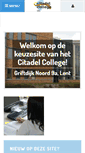Mobile Screenshot of citadelcollege.dedecaan.net