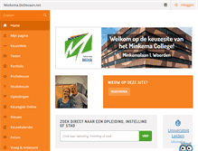 Tablet Screenshot of minkema.dedecaan.net