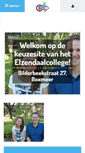 Mobile Screenshot of elzendaalcollege.dedecaan.net